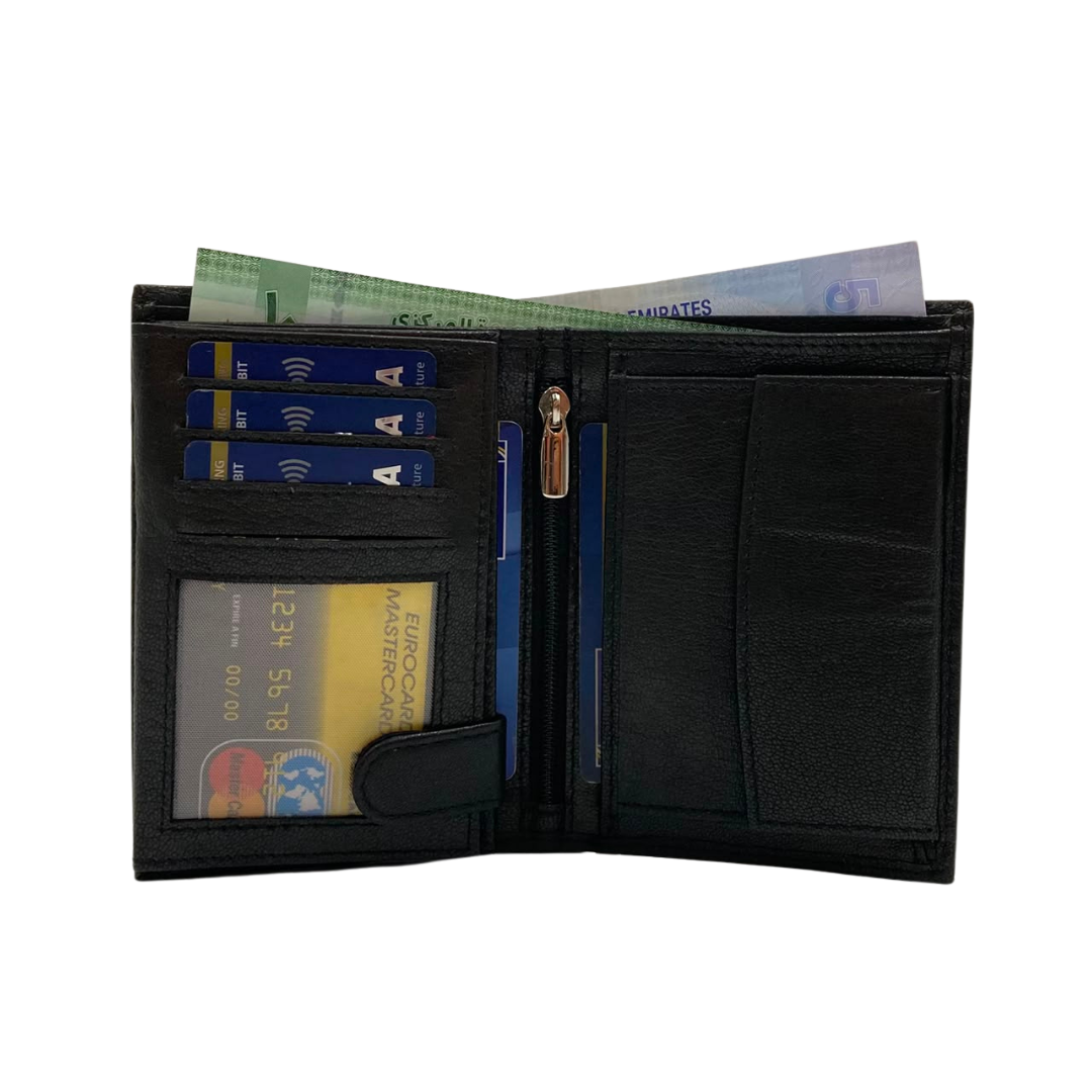 Standing Mens Collection Bi-Fold Wallet # 4253