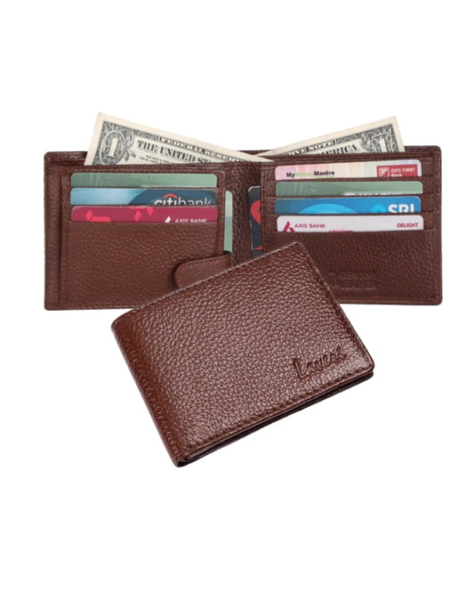 Pebble Texture Billfold Wallet # 1013