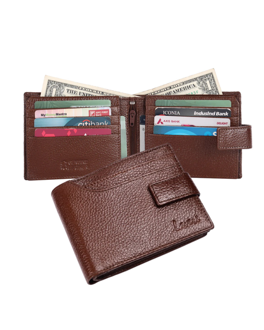 Pebble Texture Billfold Wallet # 1244NL