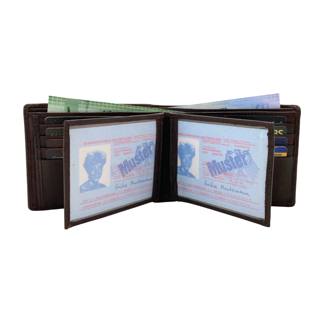 Shield Collection Bifold RFID Wallet # 1406A