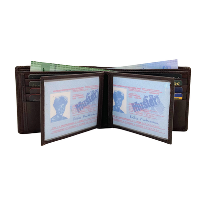Shield Collection Bifold RFID Wallet # 1406A