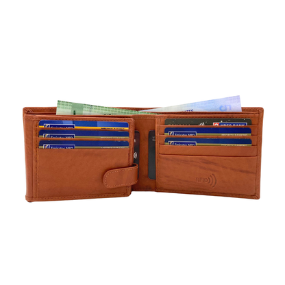 Shield Collection Bifold RFID Wallet # 1013