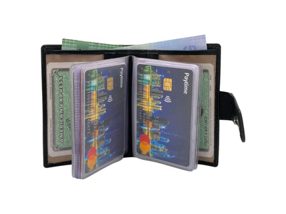Compact Multiple Cards  & Cash Wallet RFID # 1865NM [EL.LOOP]