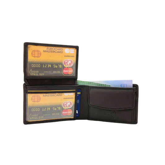Shield Collection Bi-Fold RFID Wallet # 627C