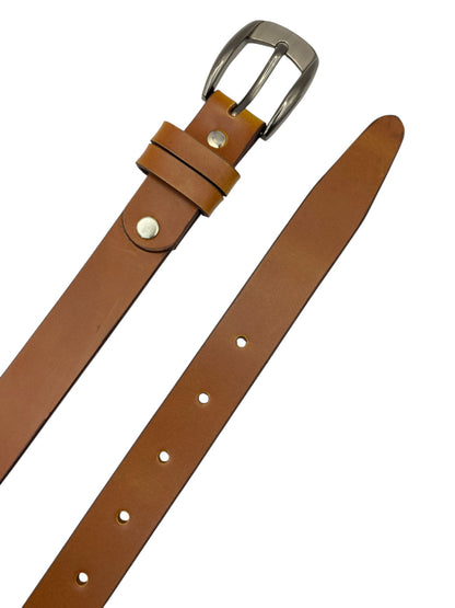 Unisex Leather Belt 25mm Nova