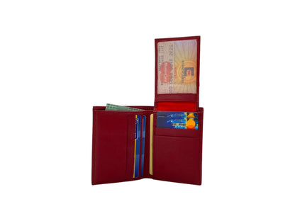 Small Bifold Cards Wallet # RFID 4017 ELASTIC