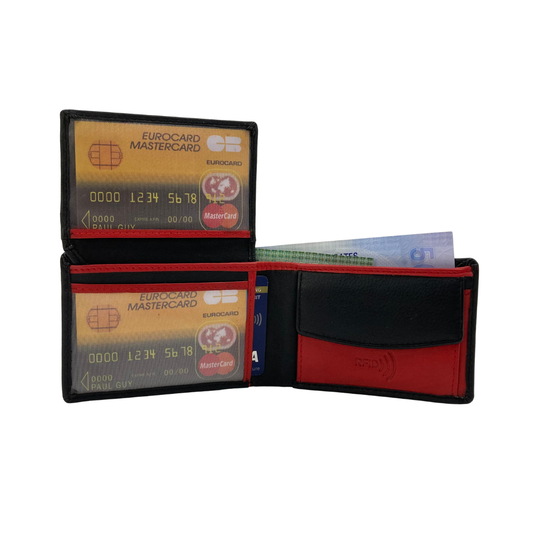 Shield Collection Bi-Fold RFID Wallet # 627C