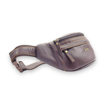 Belt pouch, Leather Waist Bag  # 2179