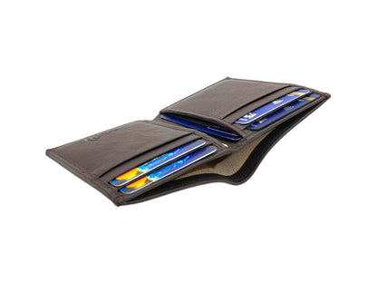 Slim Bifold Cards & Cash Wallet # RFID 1977