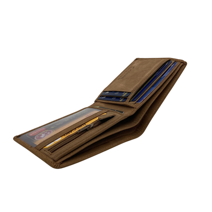 Classic Hunter Vintage Bi-Fold Wallet # 1250 Zip