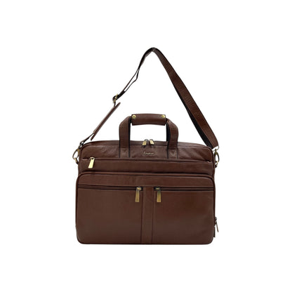 Explorer Premium Big Leather Office Laptop Bag #2888
