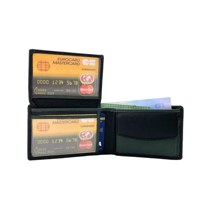 Shield Collection Bi-Fold RFID Wallet # 627C