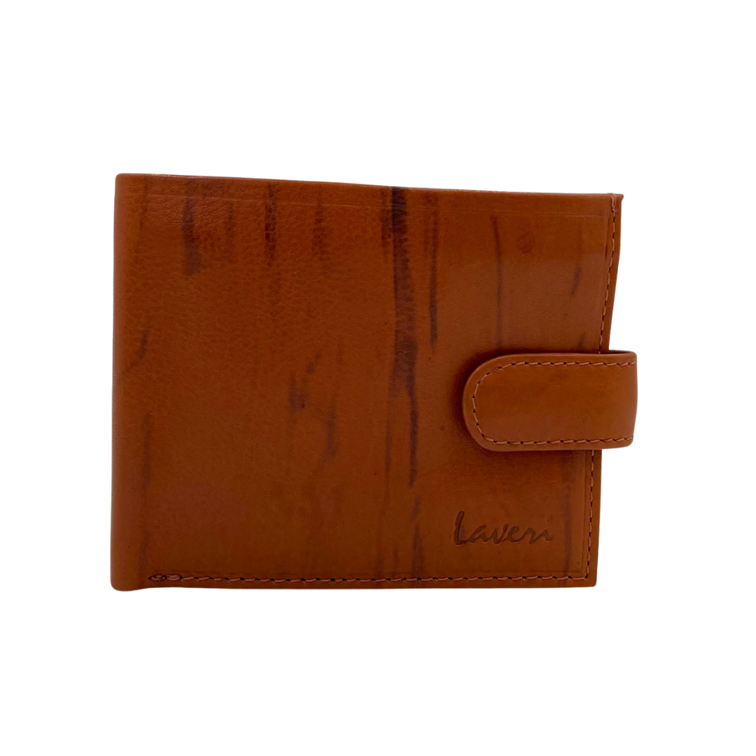 Mens Genuine Leather Mens wallet Leather Lined Bi fold Wallet For Men # 797FCL