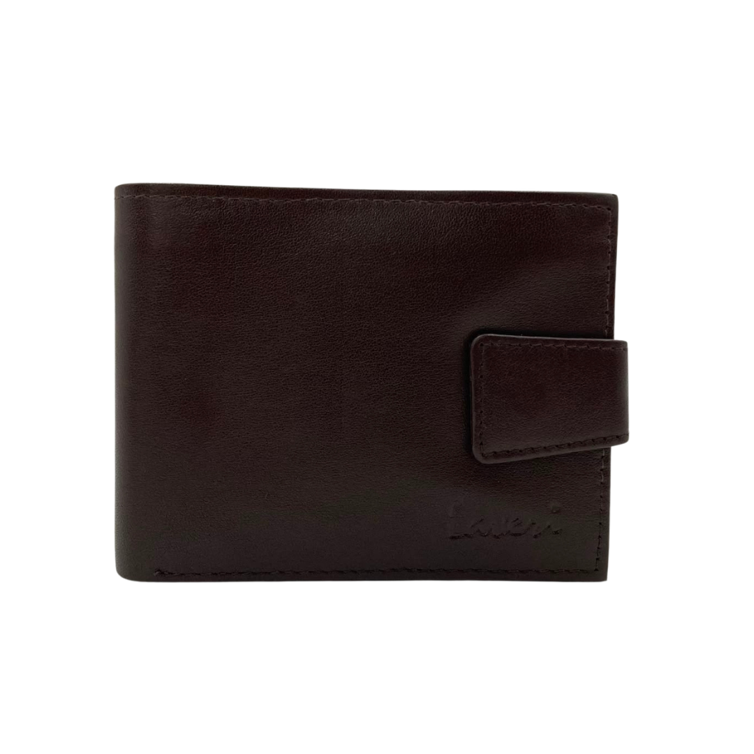 Antq, Smooth Leather Wallet With Inside Leather Lining # 1005L