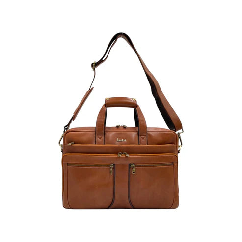 Italian Leather Laptop Bag # 2888