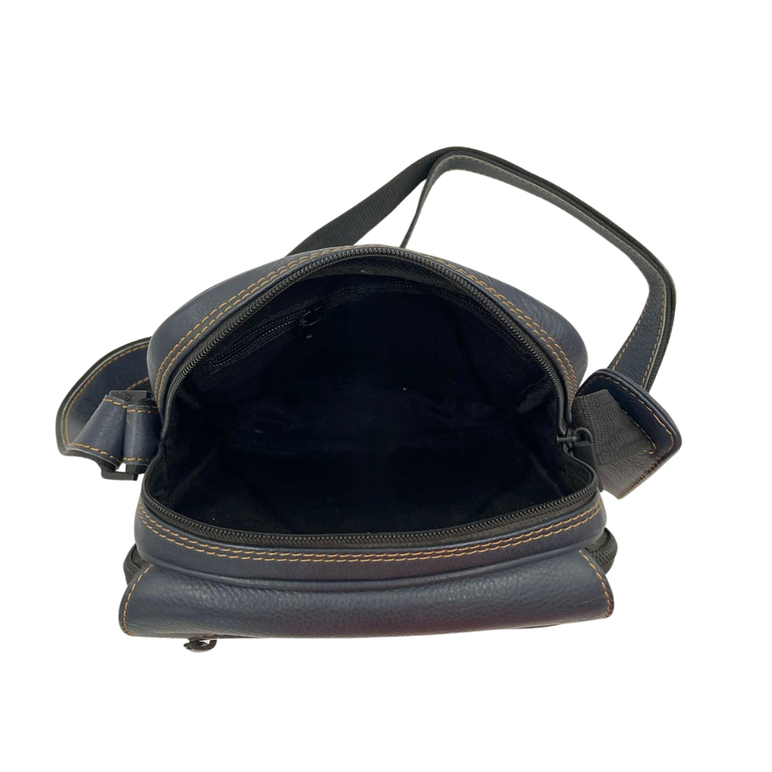 Leather Crossbody/Messenger Bag # 2353Z