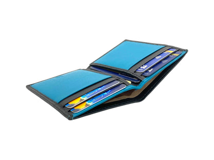 Slim Bifold Cards & Cash Wallet # RFID 1977
