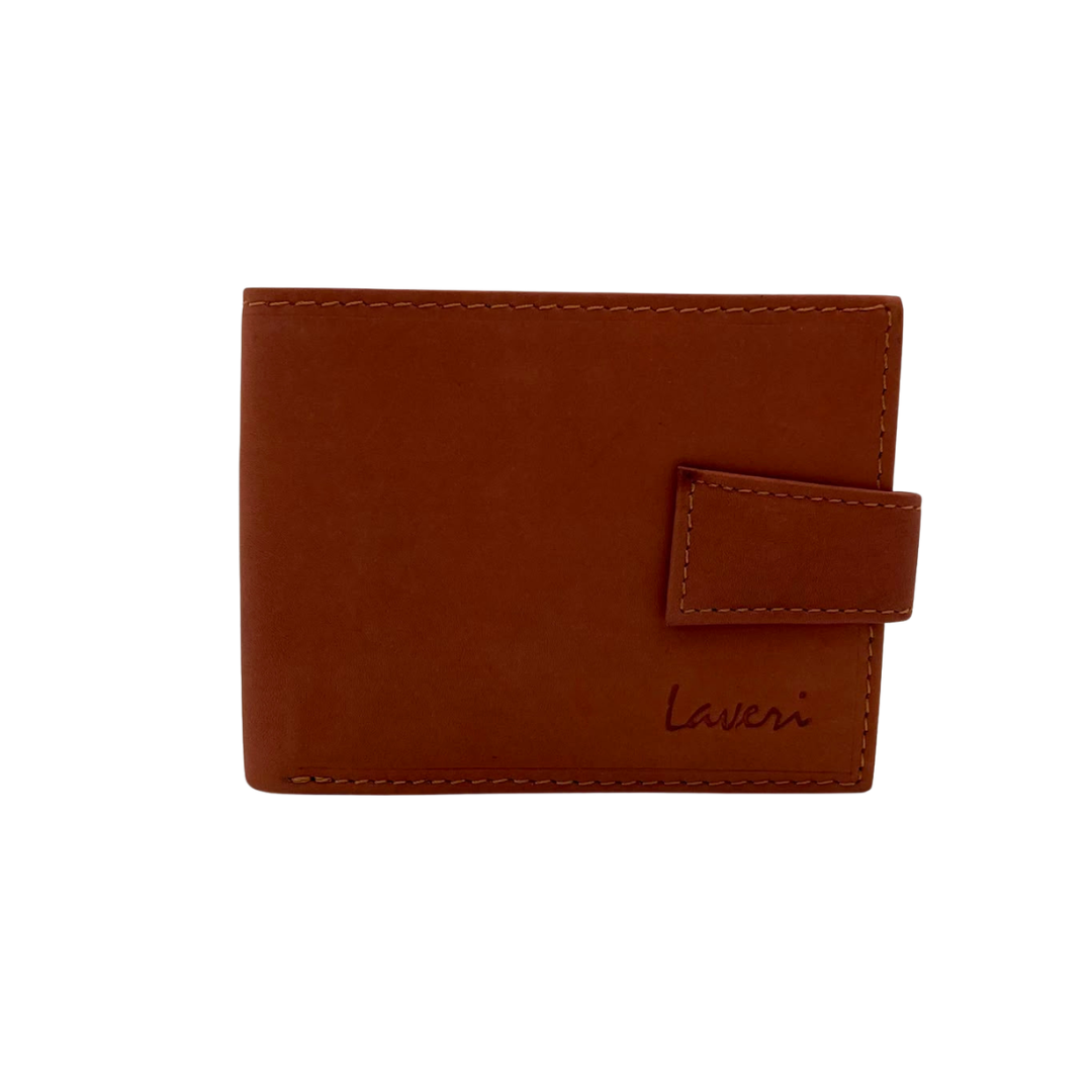 Mens Genuine Leather Mens wallet Leather Lined Bi fold Wallet For Men # 1981L