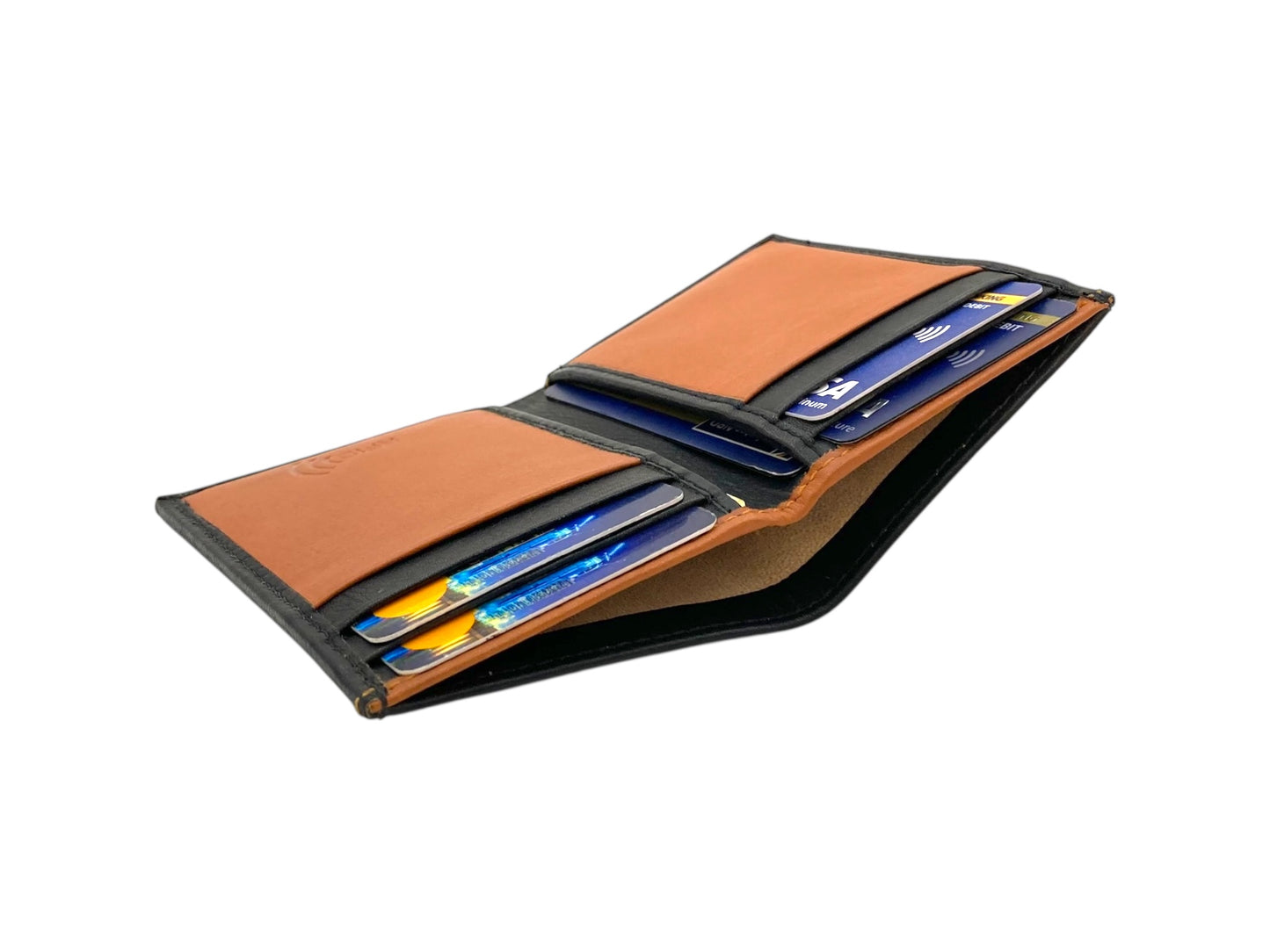 Slim Bifold Cards & Cash Wallet # RFID 1977
