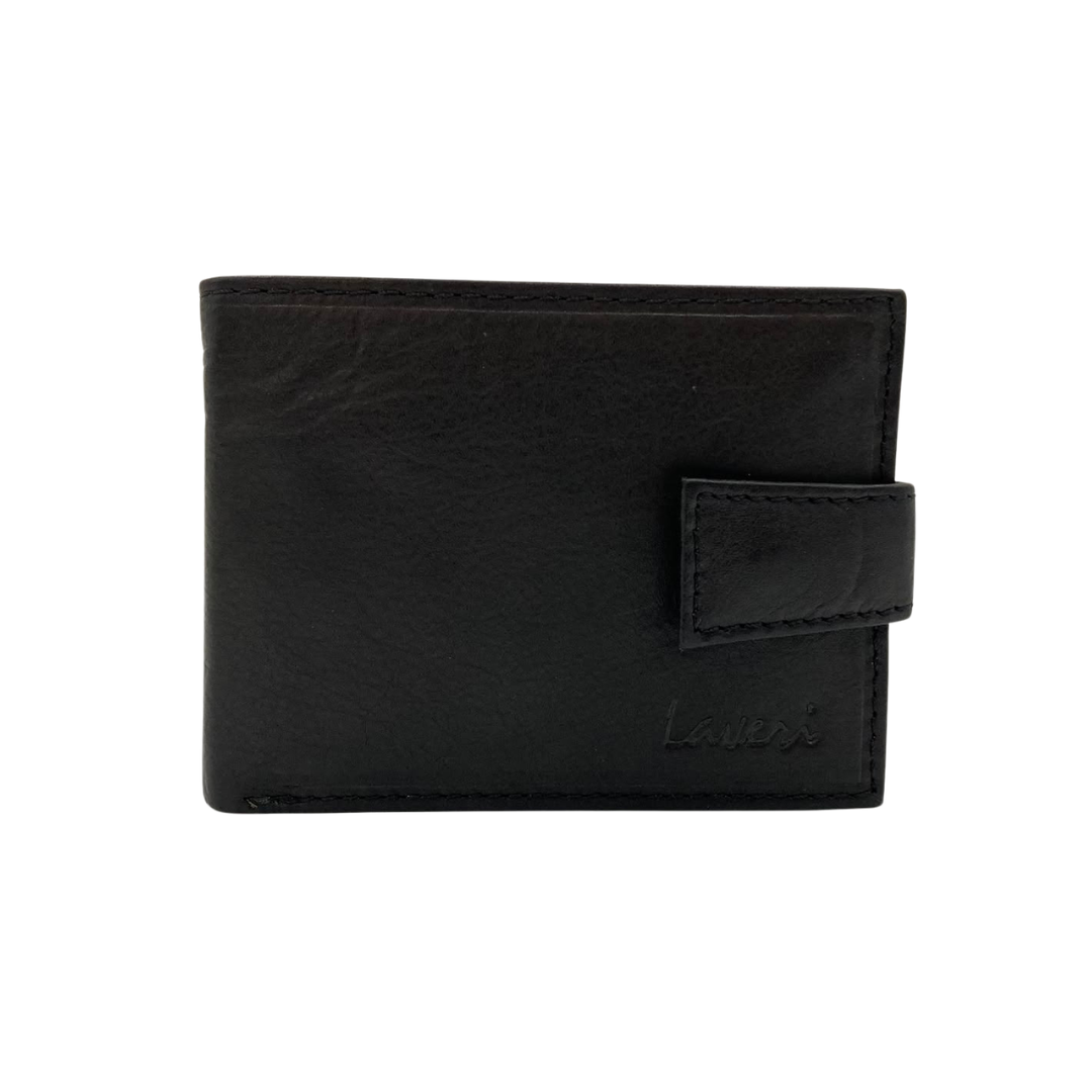 Mens Genuine Leather Mens wallet Leather Lined Bi fold Wallet For Men # 1981L