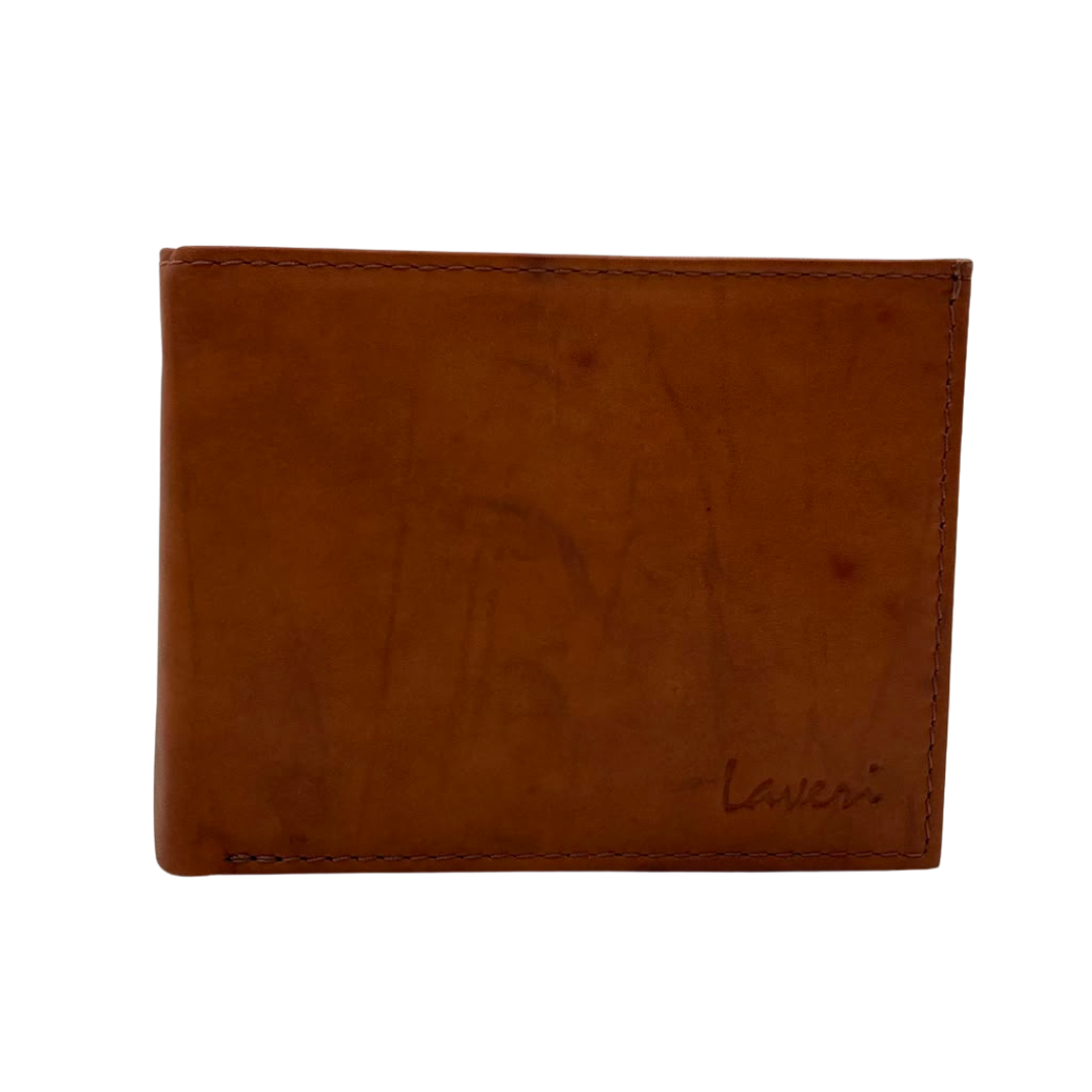 Antq, Smooth Leather Wallet With Inside Leather Lining  # 1699