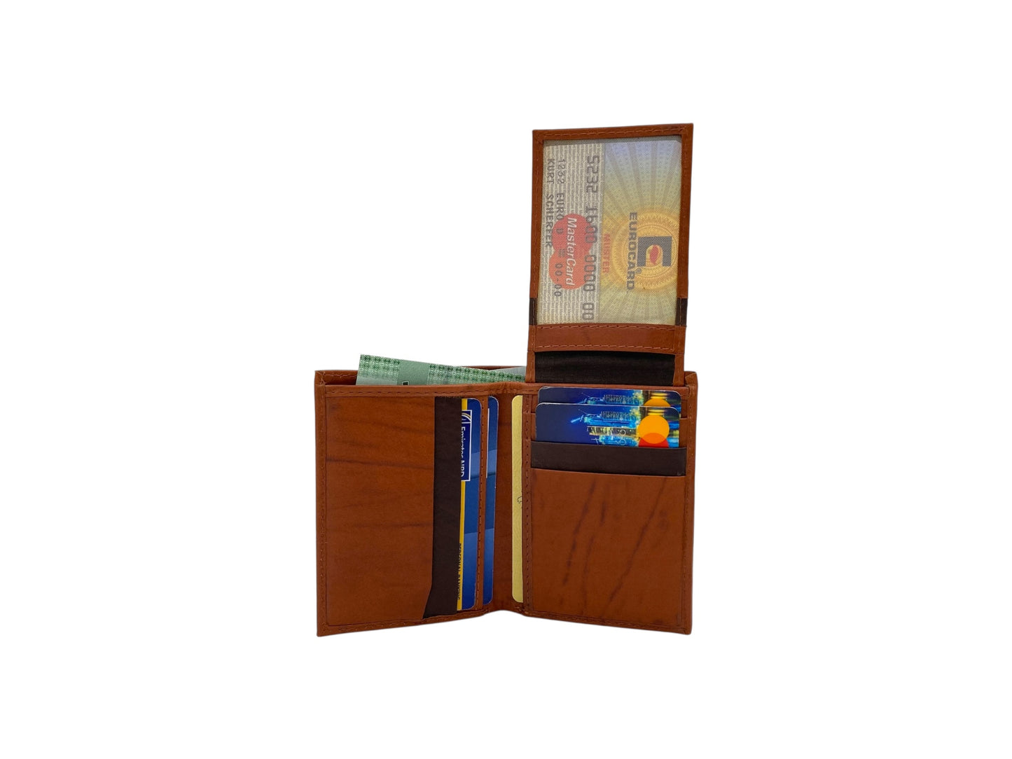 Small Bifold Cards Wallet # RFID 4017 ELASTIC