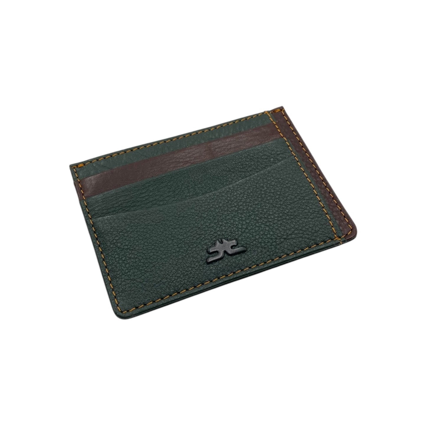 Super Slim Genuine Leather Card Holder With Zip # 685NZ