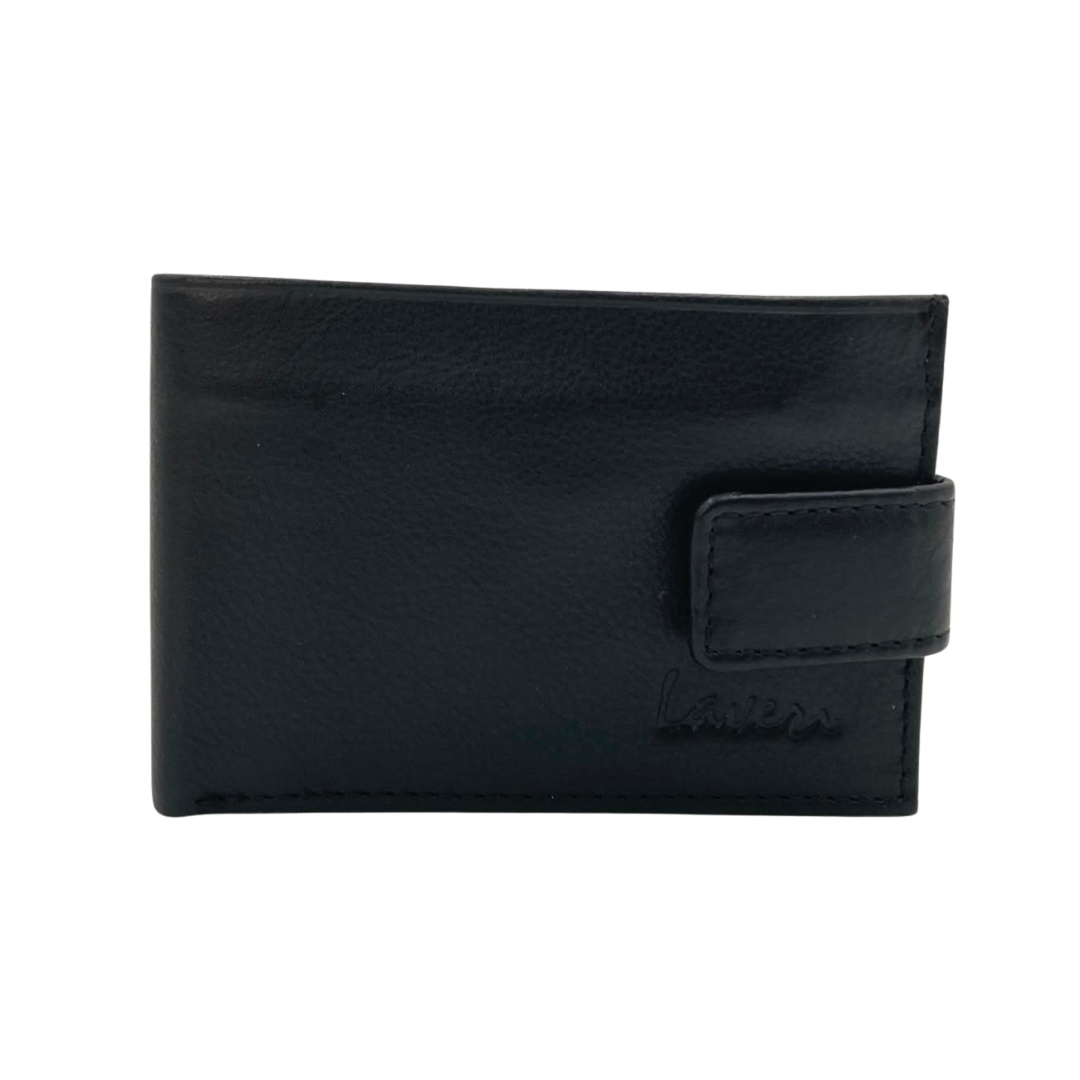 Mens Genuine Leather Mens wallet Leather Lined Bi fold Wallet For Men # 1020L