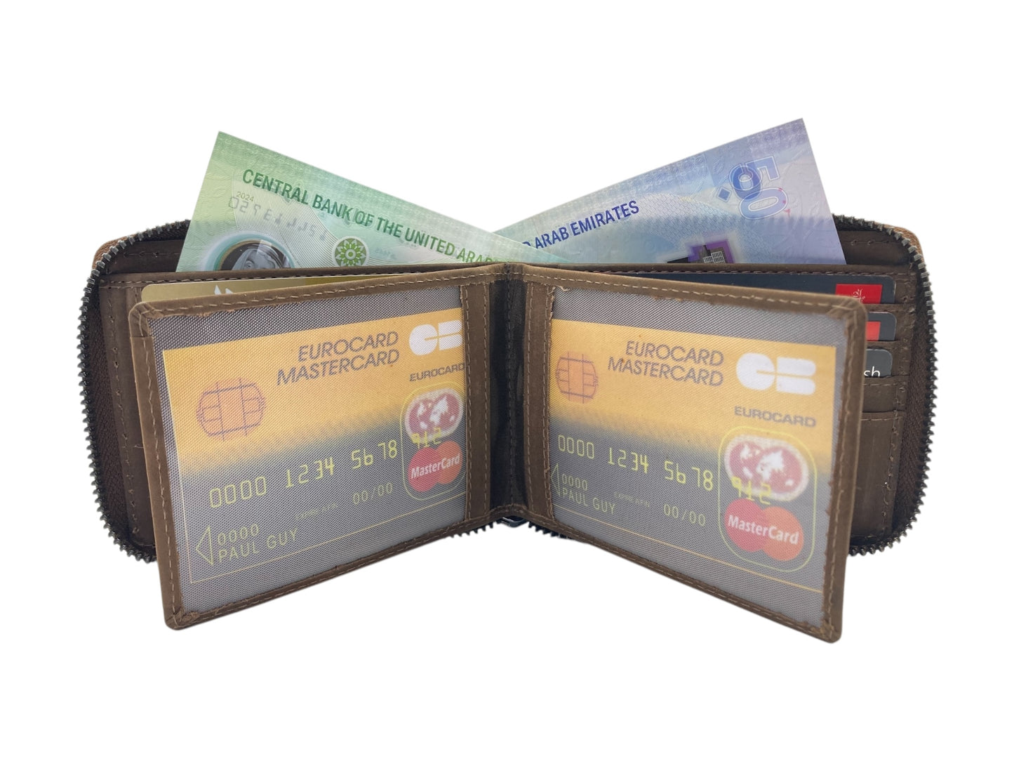 VIP Vintage Men's Fullzip Wallet # RFID 983AZ