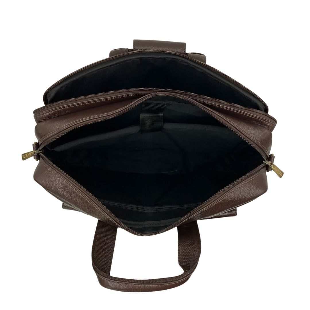 Expandable Leather Laptop Organiser Premium  # 2819