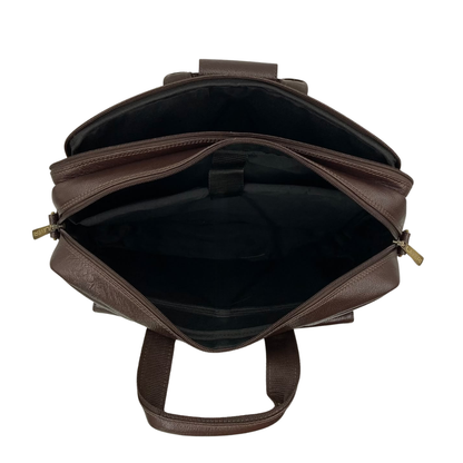 Expandable Leather Laptop Organiser Premium  # 2819