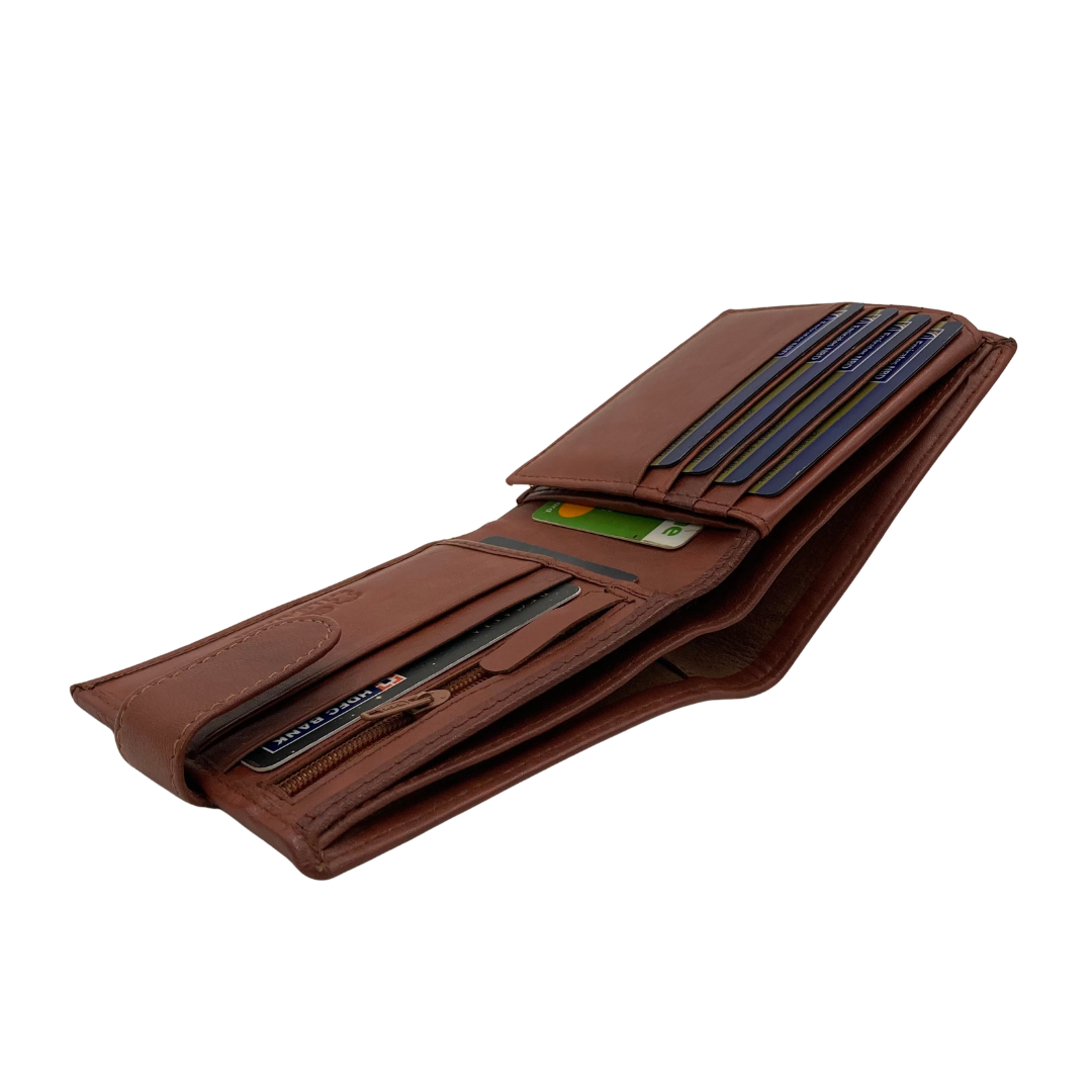 Classic Bi-Fold Wallet # 1244S Zip Loop