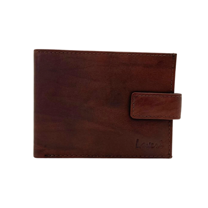 Antq, Smooth Leather Wallet With Inside Leather Lining # 1888L