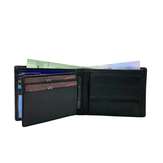 Shield Collection Bi-Fold RFID Wallet # 1116C