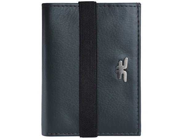 Slim Bifold Inside Button Card & Cash Wallet # RFID 1977EL