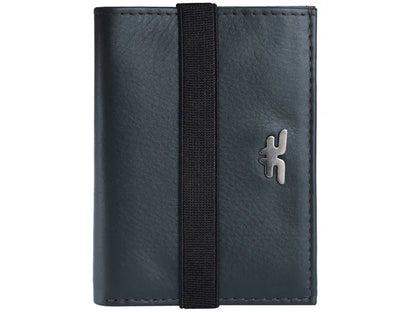 Slim Bifold Inside Button Card & Cash Wallet # RFID 1977EL