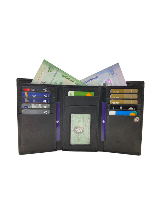 Women's Multi-Color Leather Wallet  # 1839
