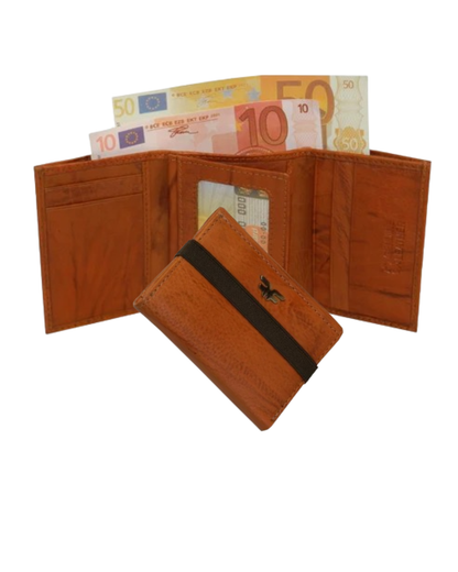 Trifold Wallet 8CC Elastic Loop #1539N [Elastic]