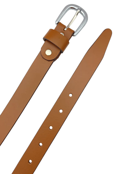 Unisex Leather Belt 25mm Nova