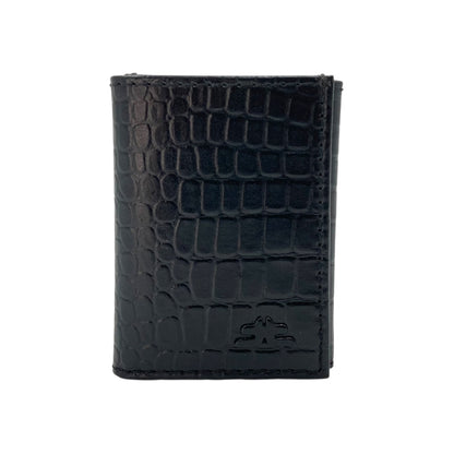 RFID Compact Trifold Cards & Cash Wallet #  1891 Button