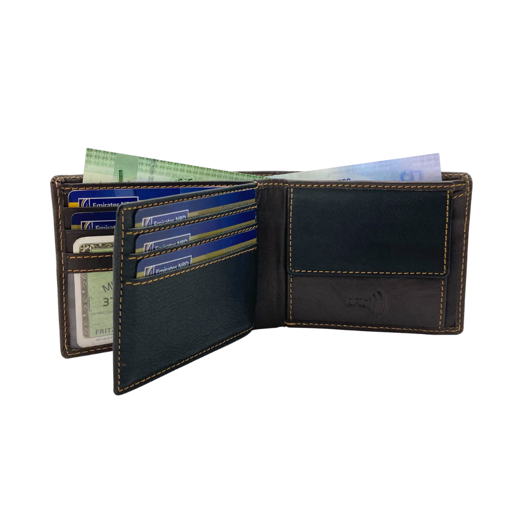 Shield Collection Bifold RFID Wallet # 1123C