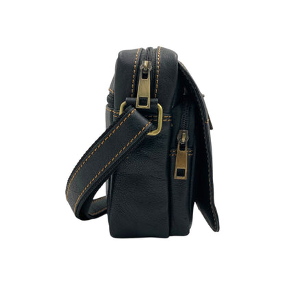 Leather Crossbody/Messenger Bag # 2871