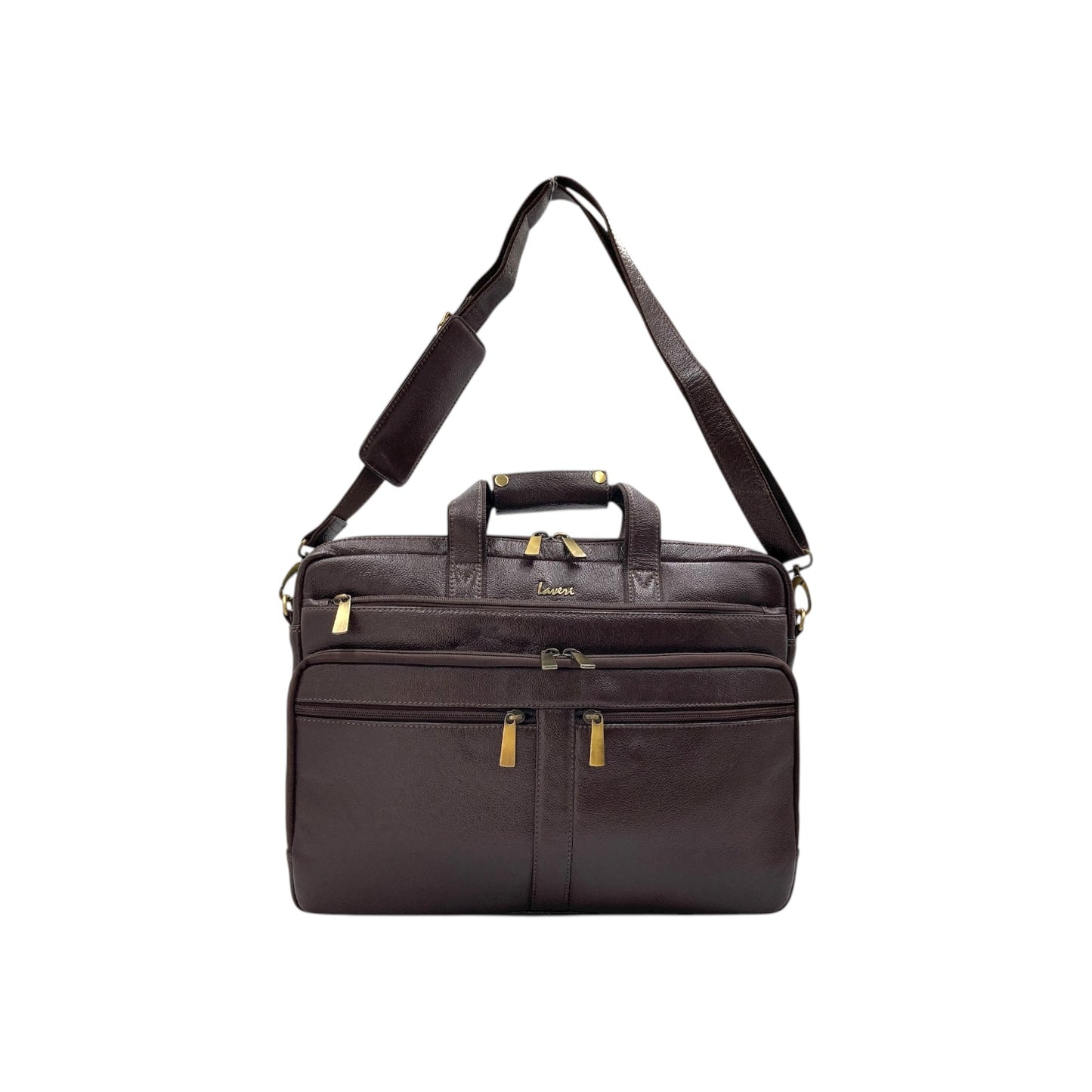 Explorer Premium Big Leather Laptop Bag #2888