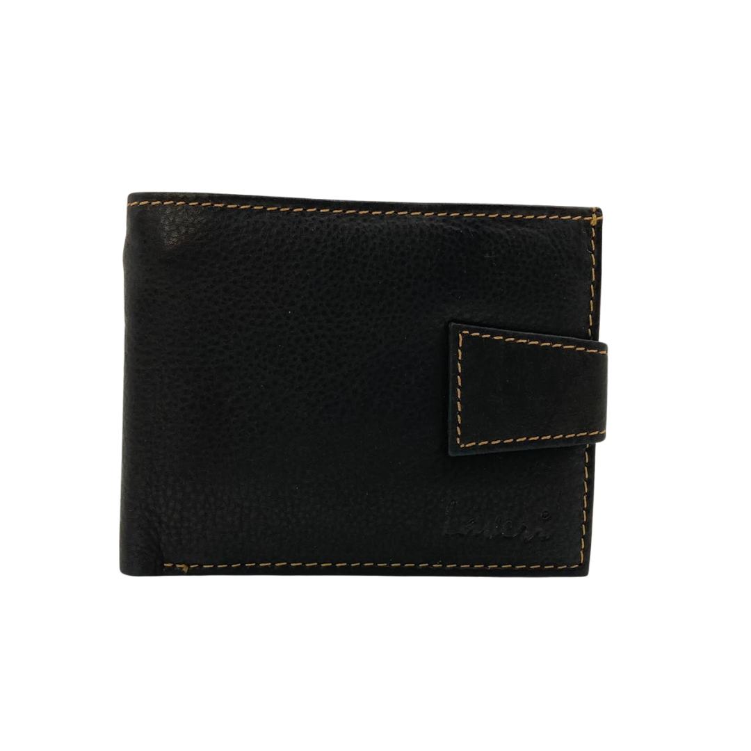 Antq, Smooth Leather Wallet With Inside Leather Lining # 1005L