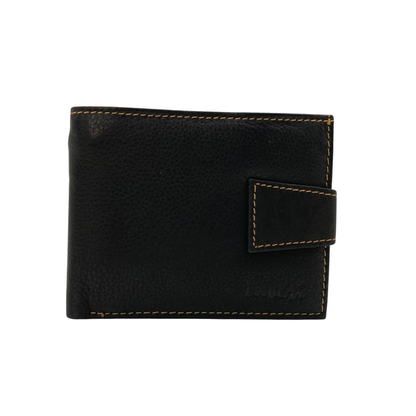 Antq, Smooth Leather Wallet With Inside Leather Lining # 1005L