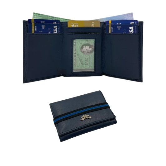 Trifold Wallet Small Size Elastic # 1891[11]-EL