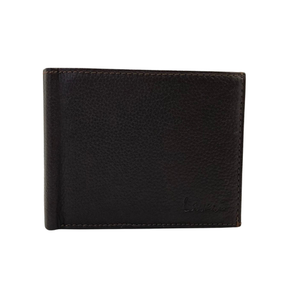 Antq, Smooth Leather Wallet With Inside Leather Lining # 1890C