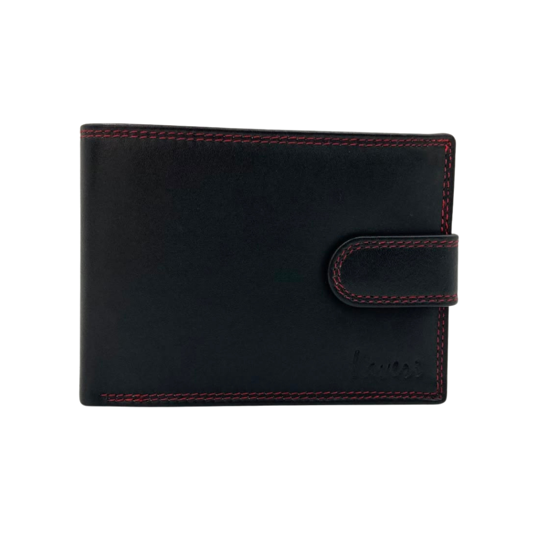 Antq, Smooth Leather Wallet With Inside Leather Lining  # 1510L