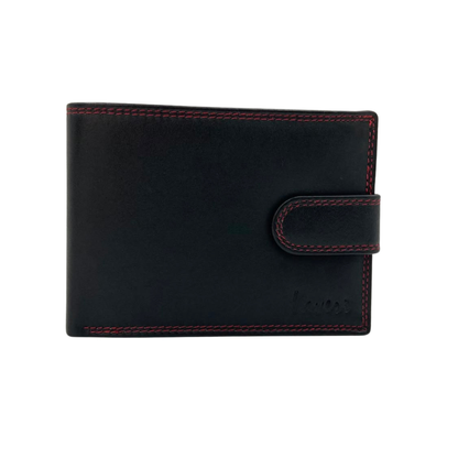 Antq, Smooth Leather Wallet With Inside Leather Lining  # 1510L