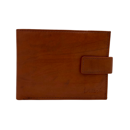 Antq, Smooth Leather Wallet With Inside Leather Lining # 1888L